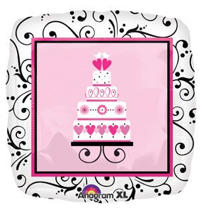 18" Sweet Cake Wedding Balloon
