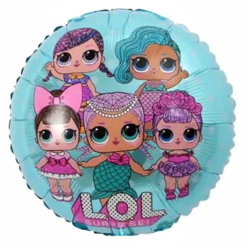 Blue LOL Surprise Helium Balloon!