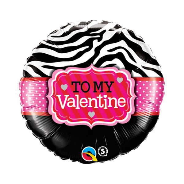 18" To My Valentine Love Balloon