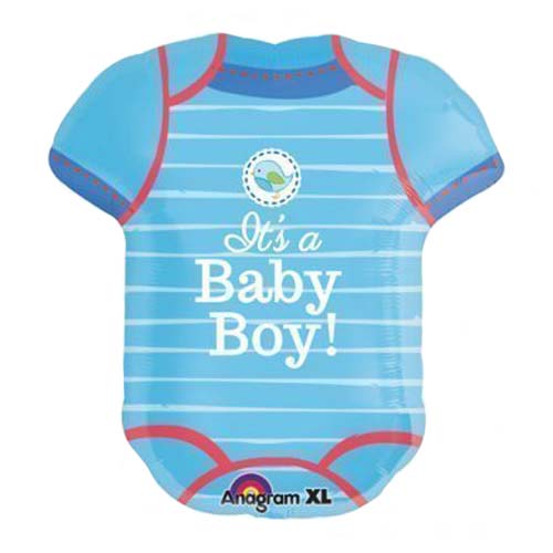 24" Shower with Love Baby Boy Balloon