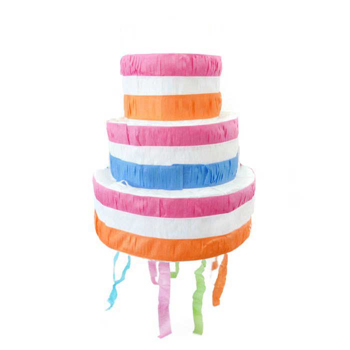 3 Tier Cake Pinata for a marvellous party game organised for Calvin's party.