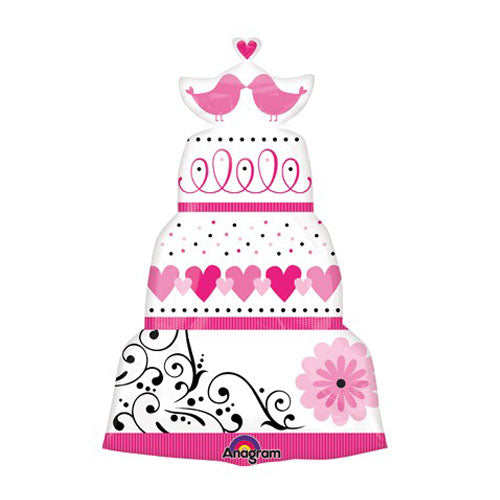 31" Sweet Wedding Cake Balloon