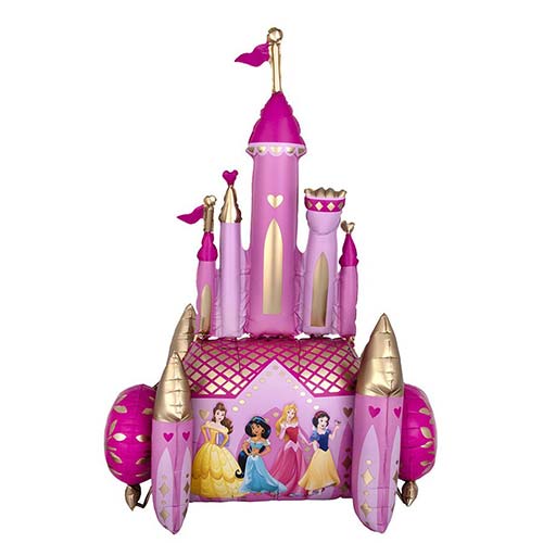#d Castle Shaped Air Walker Balloon