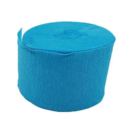 Sky Blue Crepe Paper Party Streamer