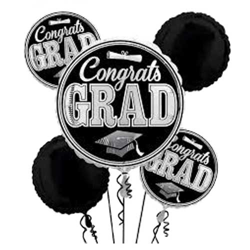 Congrats Grad Graduation Balloon Bouquet