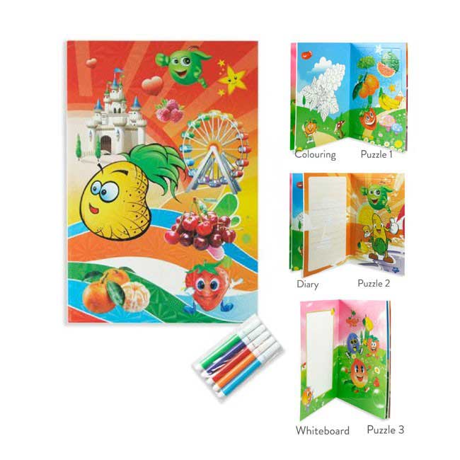 This Fruits activity book is so engaging for my little 2-year-old!