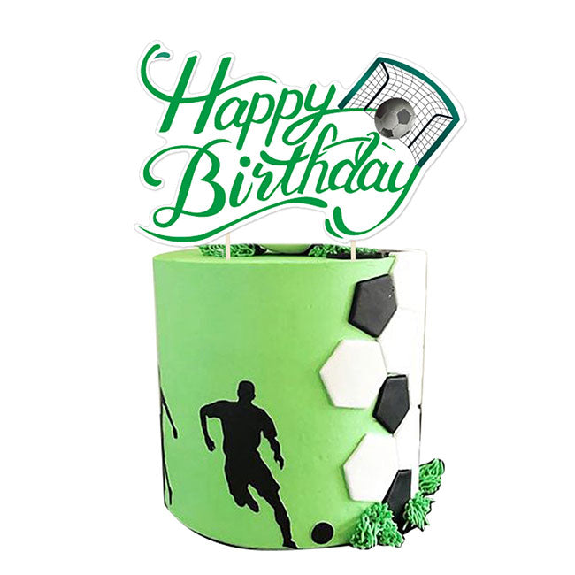 Soccer Goal Cake Topper Minecraft Party Supplies Singapore Kidz