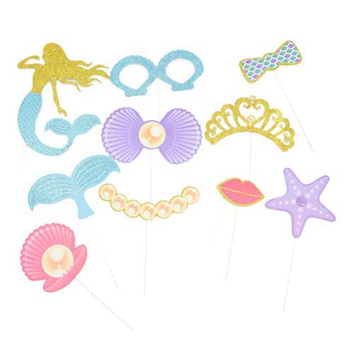 Under the Sea Magical mermaid themed photo props. 