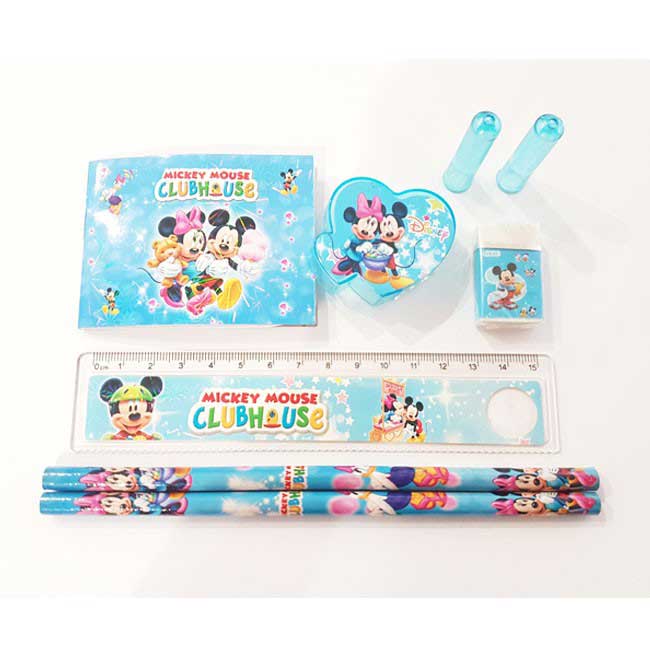 Mickey Mouse Stationery Set  A perfect favor gift pack to mark the fun and interesting Birthday Party. 
