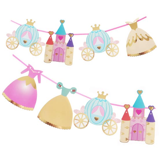 Marvellous cutouts for the little princess's birthday party.