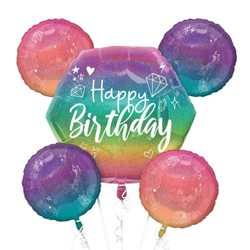 Sparkle Birthday Balloon Bouquet