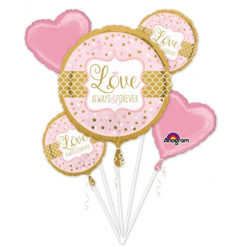 Sparkling Wedding Balloon Bouquet