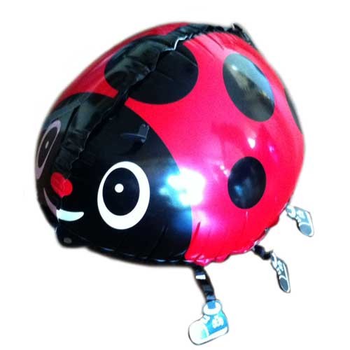 Lady Bug walking animal balloon.