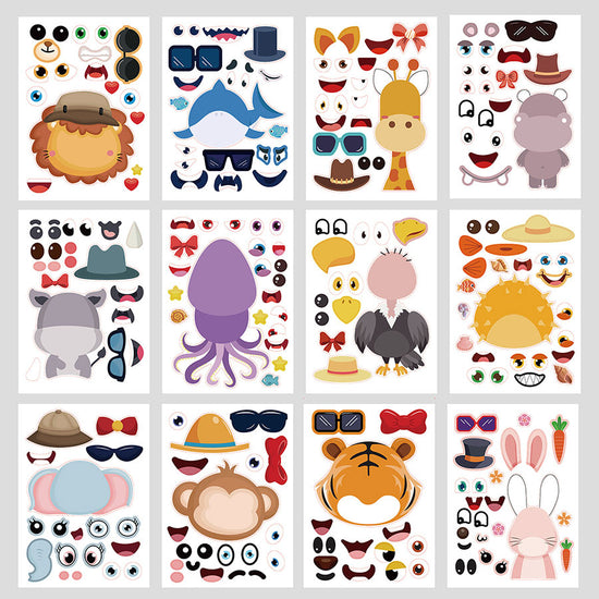 Animal Sticker Activity sheet for all the kids in the class.