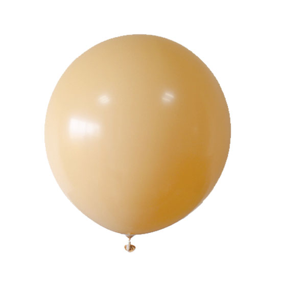 36 inch jumbo sized balloon in blush beige colour to set up for your garland or party backdrop.