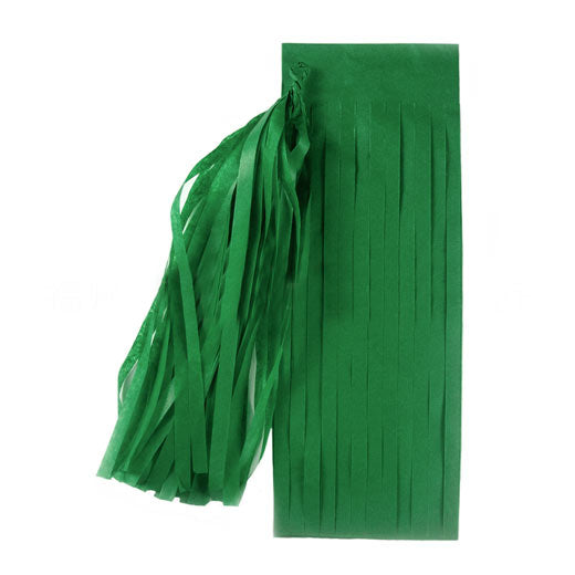 Dark Green Party Paper Tassels