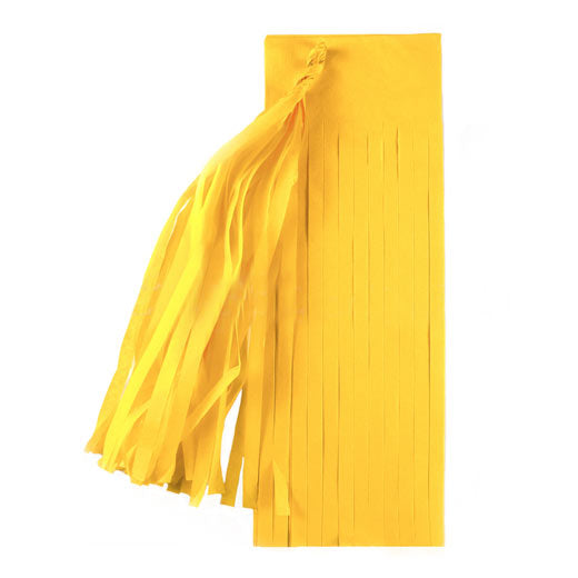 Dark Yellow Party Paper Tassels