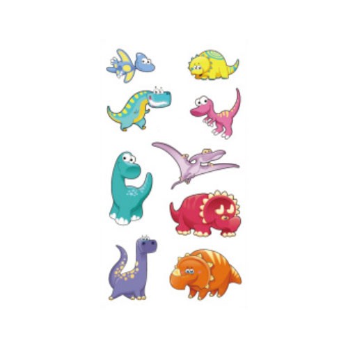 Great party favors for a Dinosaur themed party. Give these non-toxic Jungle Animals Tattoos away as party favors and prizes at your jungle birthday party! 