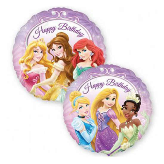 Disney Princess Happy Birthday Helium Balloon in Singapore.