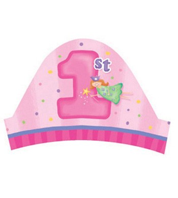 Fun At One Girl Headband - Let the 1st birthday girl dressed up to be outstanding and photo-shoot friendly. This is a must-have if you plan to take lots of pictures on this special celebration day for your little baby turning one.