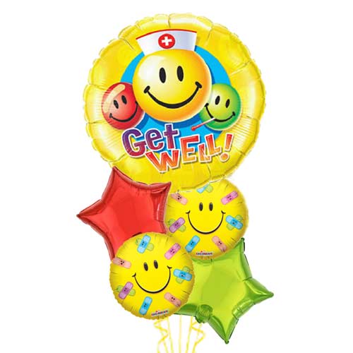 Get Well Soon Balloon Bouquet