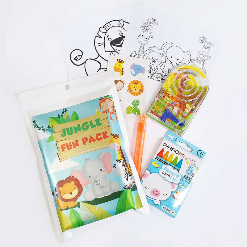 Fun filled goody bags for each child to take home with them after the party.