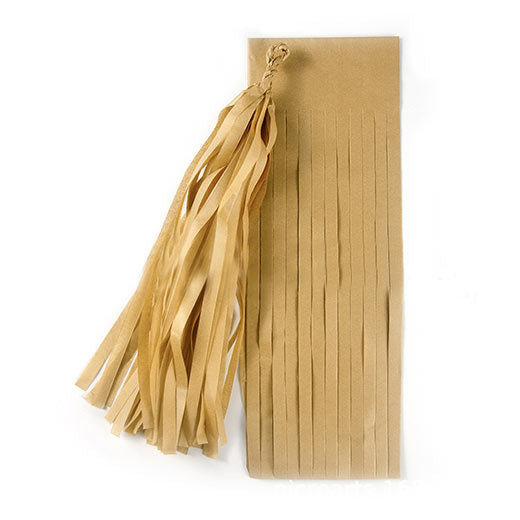 Khaki Party Paper Tassels