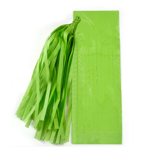 Lime Green Party Paper Tassels