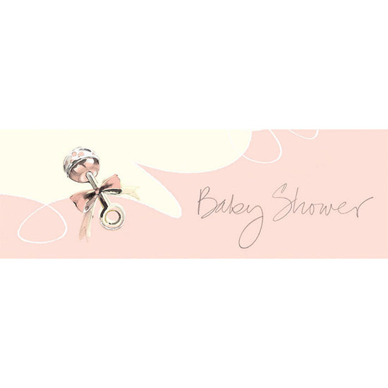 Do a loud declaration at your newborn's party with this sweet lovely Little Angel giant banner.
