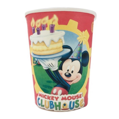 Mickey Mouse featured Party Cups at Wholesale prices in Singapore No 1 online party shop.