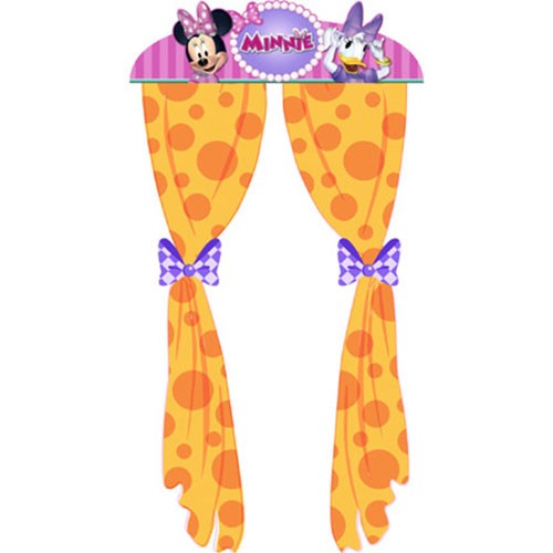 Discounted for great sale for the Minnie Mouse Door Curtain Decoration