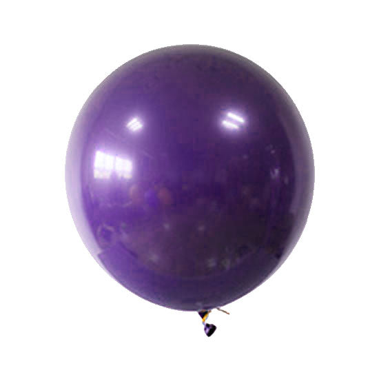 36 inch jumbo sized balloon in Purple to set up for your lively Royal Gold themed garland or party backdrop.