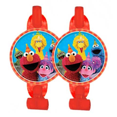 Sesame Street Blowouts, Join Elmo and Friends for a great Sunny Day party.