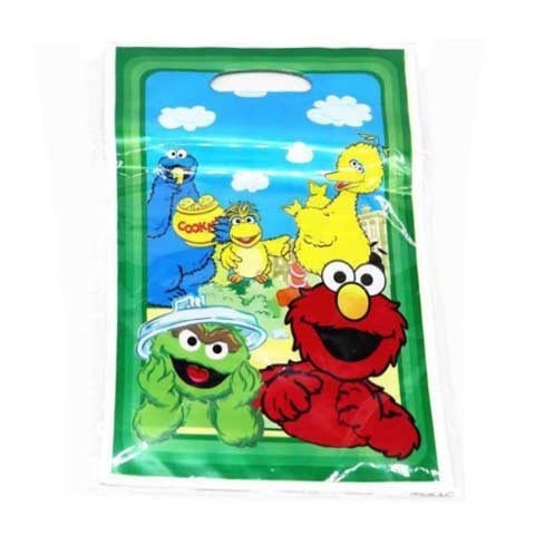 Sesame Street Party Goody Bags for you to pack some party favors for your party guests and friends.