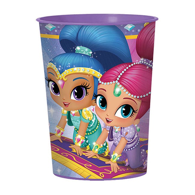 Shimmer & Shine souvenir cups are so durable and functional. We used it as Janice's personal drinking cup after we took back from the party.