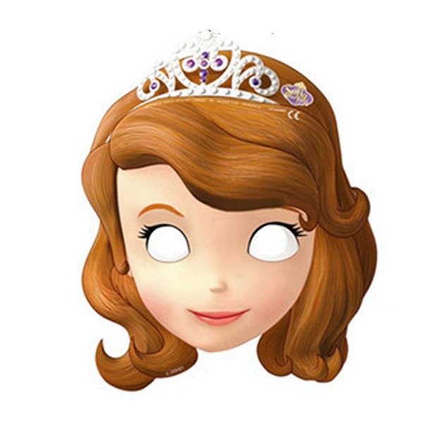 Sofia the First Princess party face masks for everyone to have a really good time!