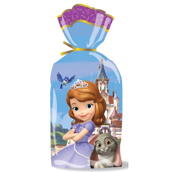 Package 16 Cello bags. Each bag measures approximately 9" high x 4" wide. Great for packing some favors for your guests' door gifts.