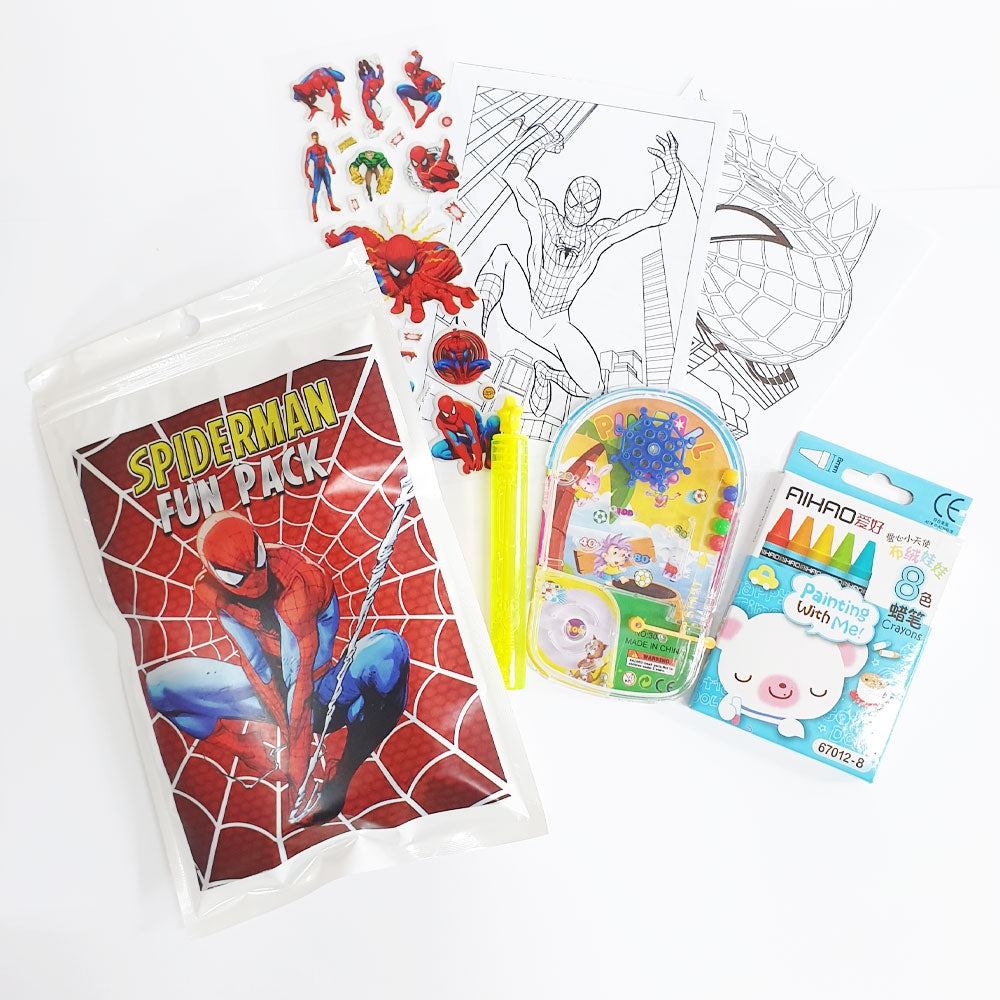 Fun filled goody bags for each child to take home with them after the party.