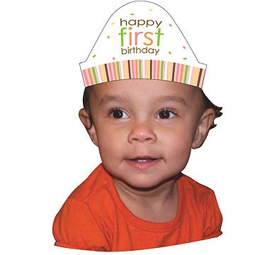 Sweet At One Girl Headband