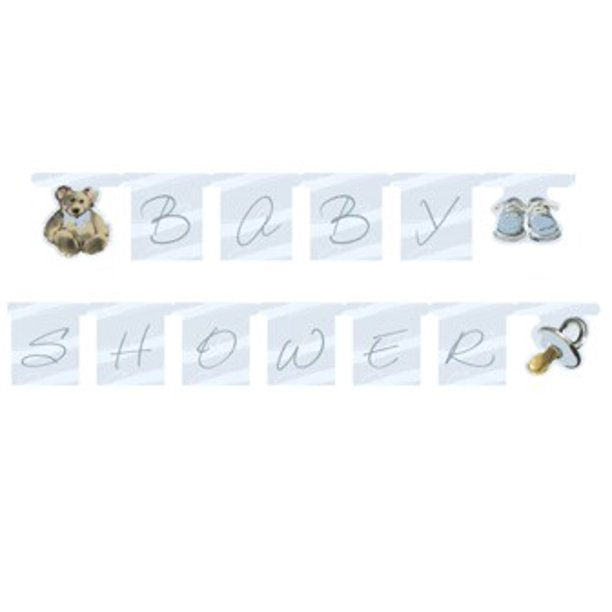 Decorate a fun party with this Sweet Prince Baby Shower Party Jointed Banner decorations. Fun and lovely!