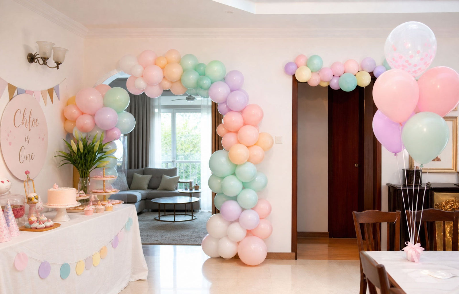 Celebrating Your party with colourful balloon decorations
