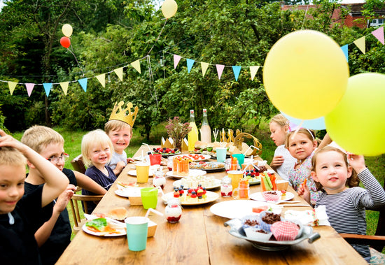 outdoor birthday party