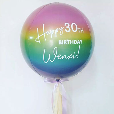 Singapore widest range and cheapest customised gift balloon for your special one!