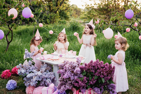 Little girl's birthday party