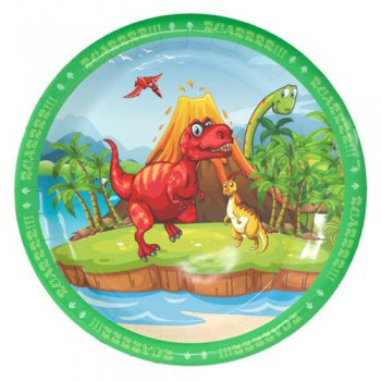 Fun Dinoland party for the great dinosaur fan's birthday celebration!