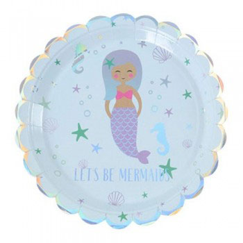 Party decoration party supplies for cute little mermaid, underwater theme. 
