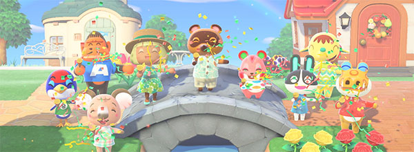Animal Crossing Birthday Celebration Decoration Kit.