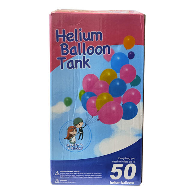Disposable Helium Tank for DIY inflation of balloons.