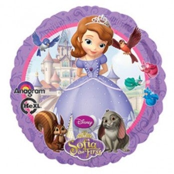 Decorate your Princess Sofia the First party with these lovely Sofia the First helium balloons and fill your party event with lovely pink and lilac colours.