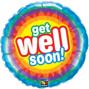 Get Well Soon Balloon for the patient.